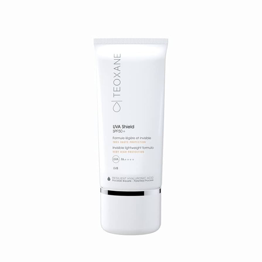 Teoxane UVA Shield SPF50+ | Invisible Lightweight Face Sunscreen with Advanced UVA/UVB Protection