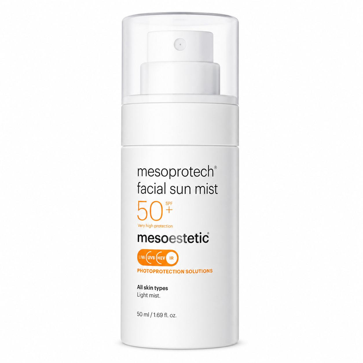 Mesoprotech Antiaging facial sun mist 50+